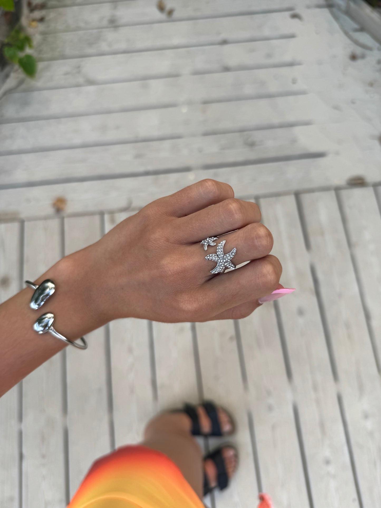 Bague Nébuleuses silver