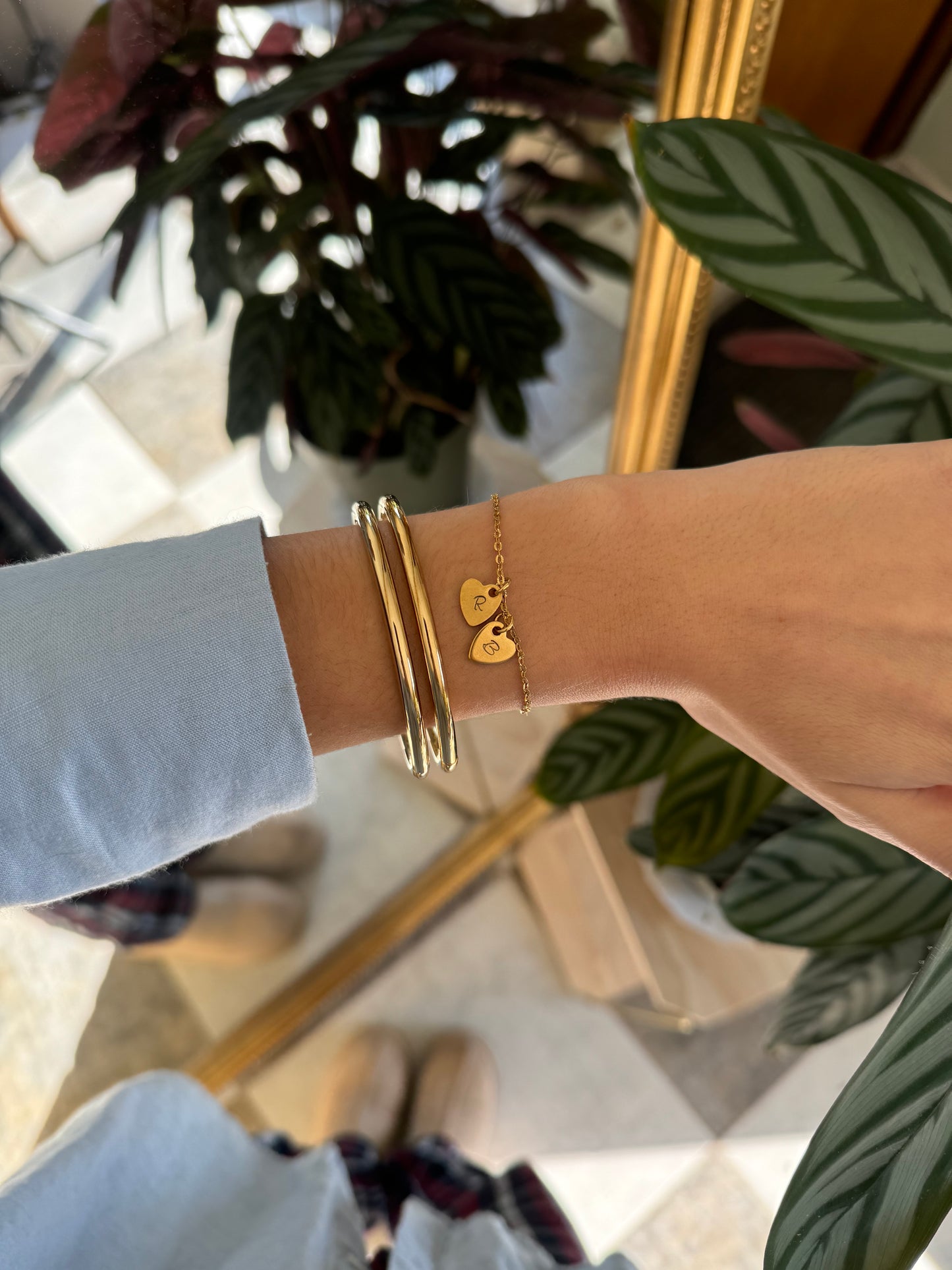 Armband mit Initialen