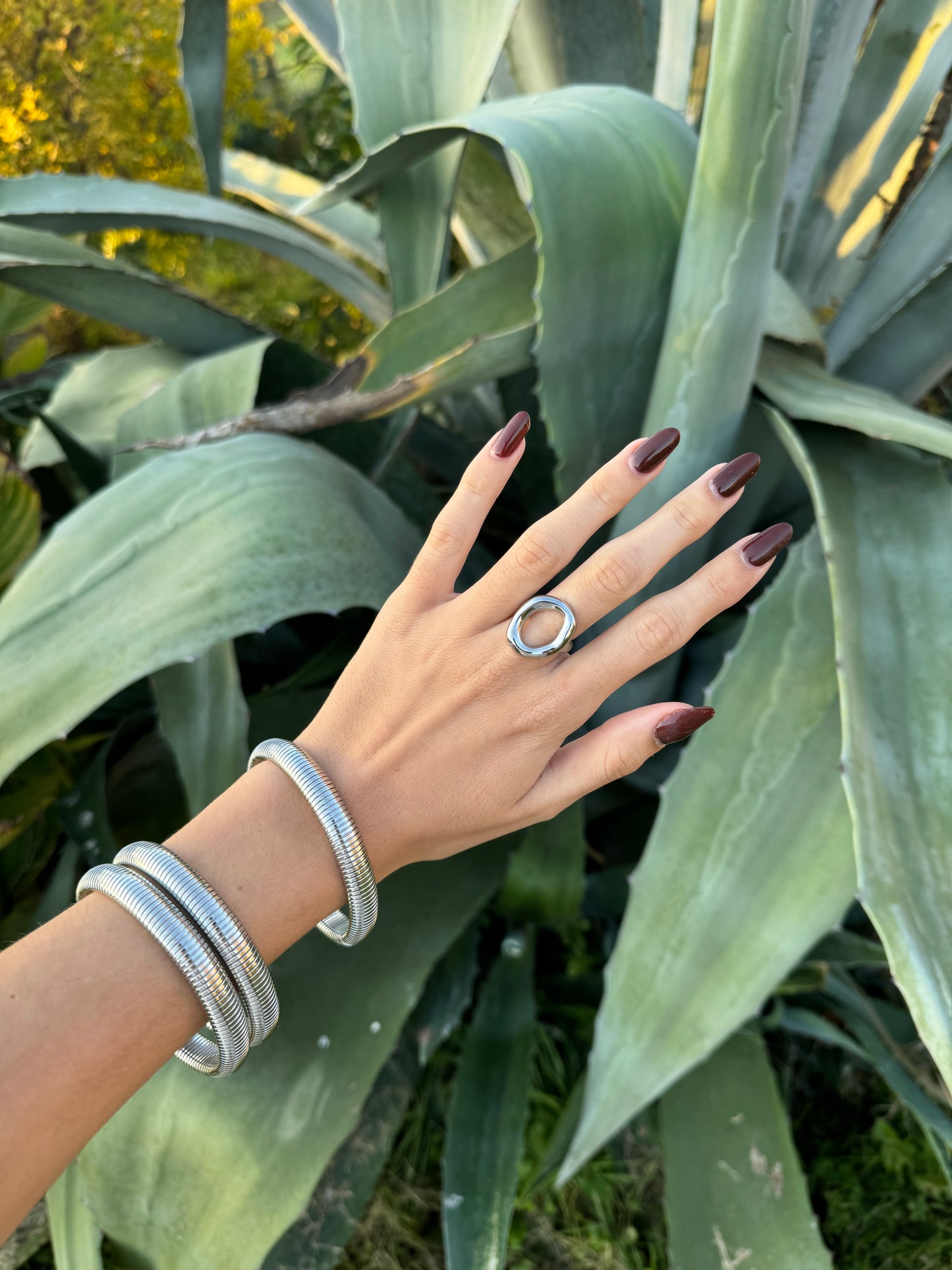 Oleïa silver ring
