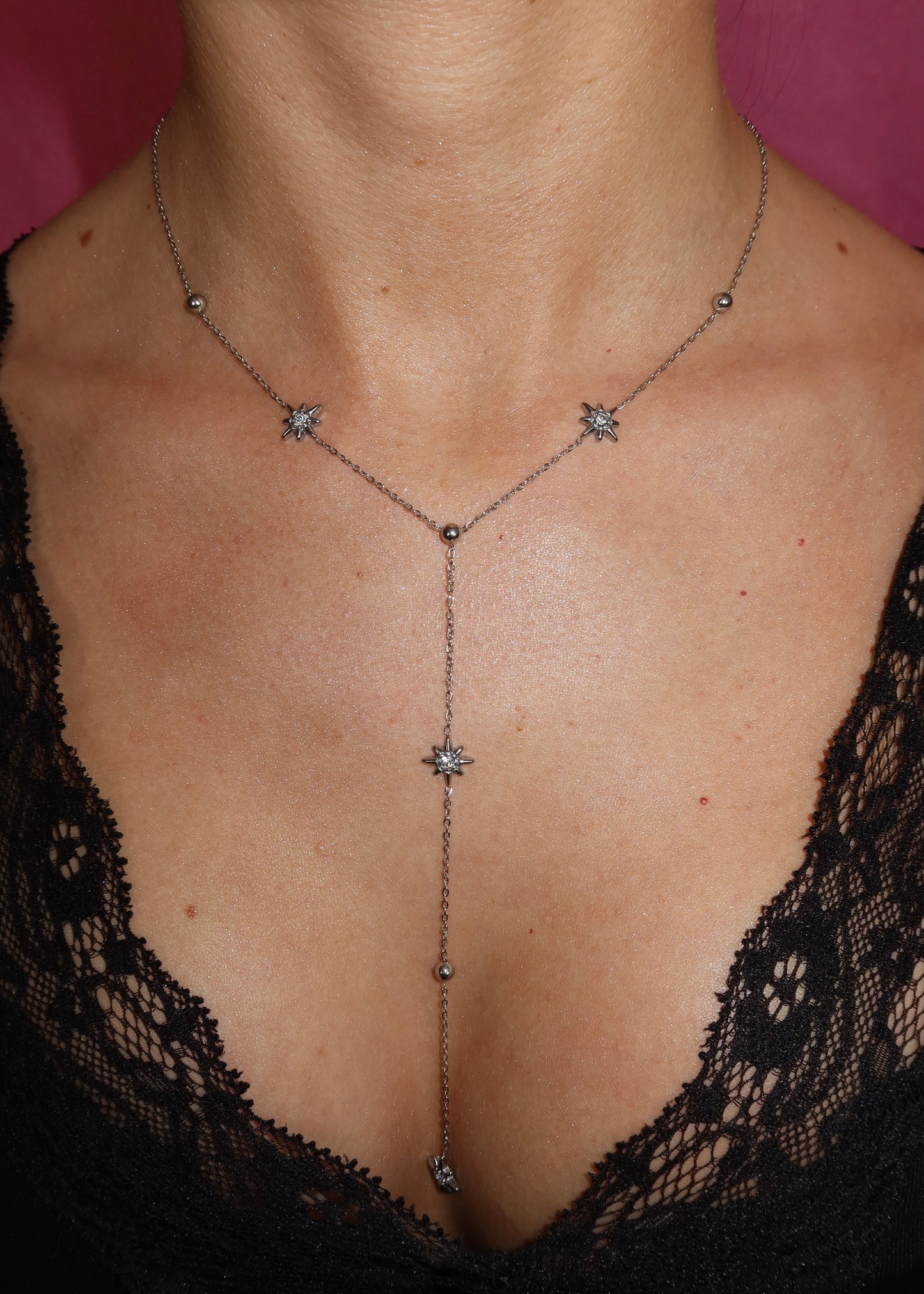 Collier Zelia argenté