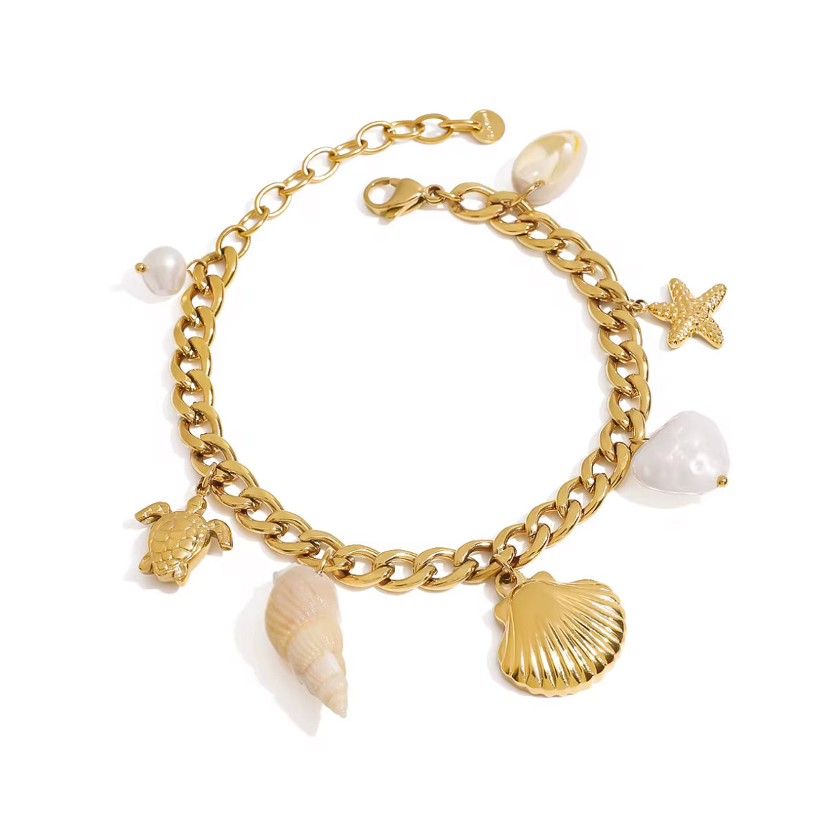 Bracelet à charms Océan