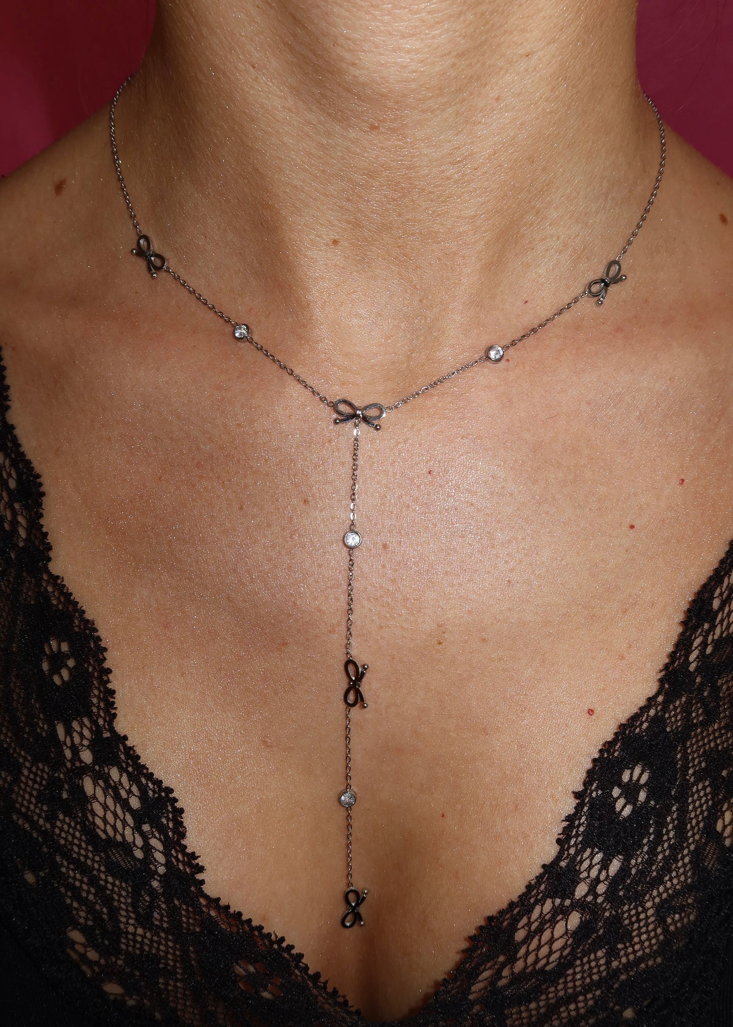 Collier Clémence argenté