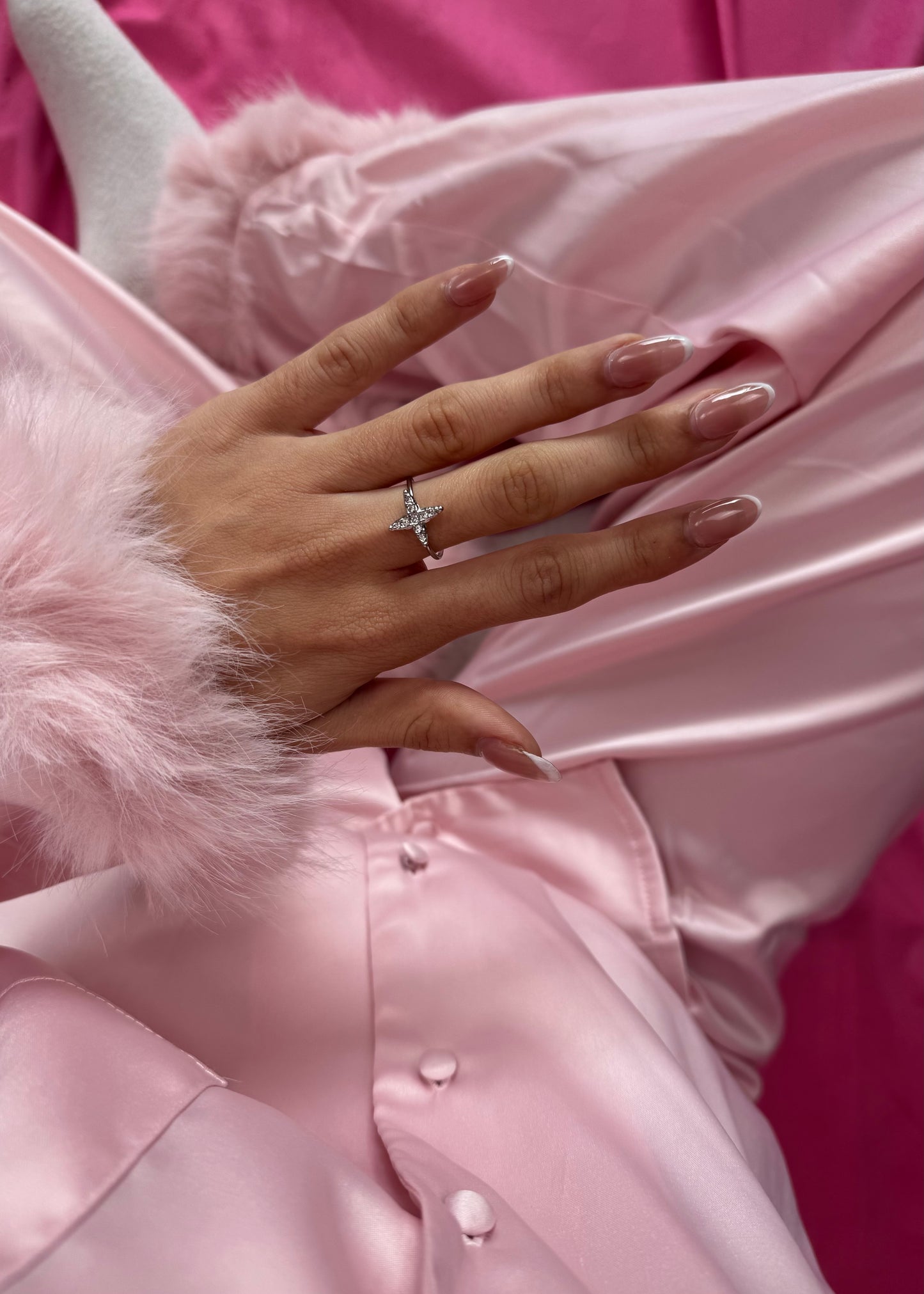 Bague réveillon Silver