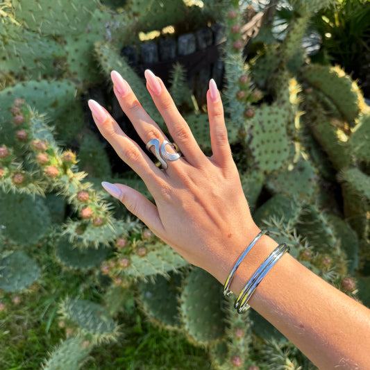 Bague Naïa Silver