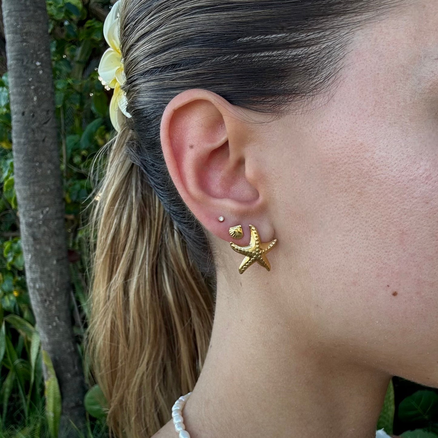 Ensemble de boucles d’oreilles La mer