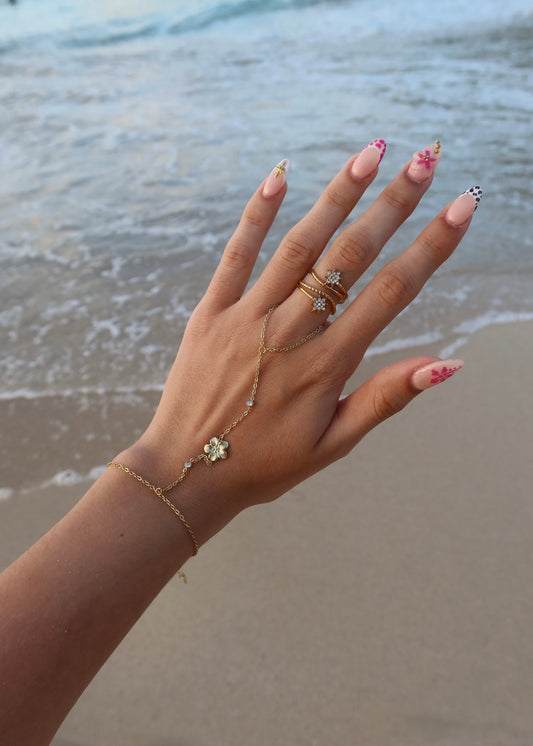 Chaîne de main Hibiscus