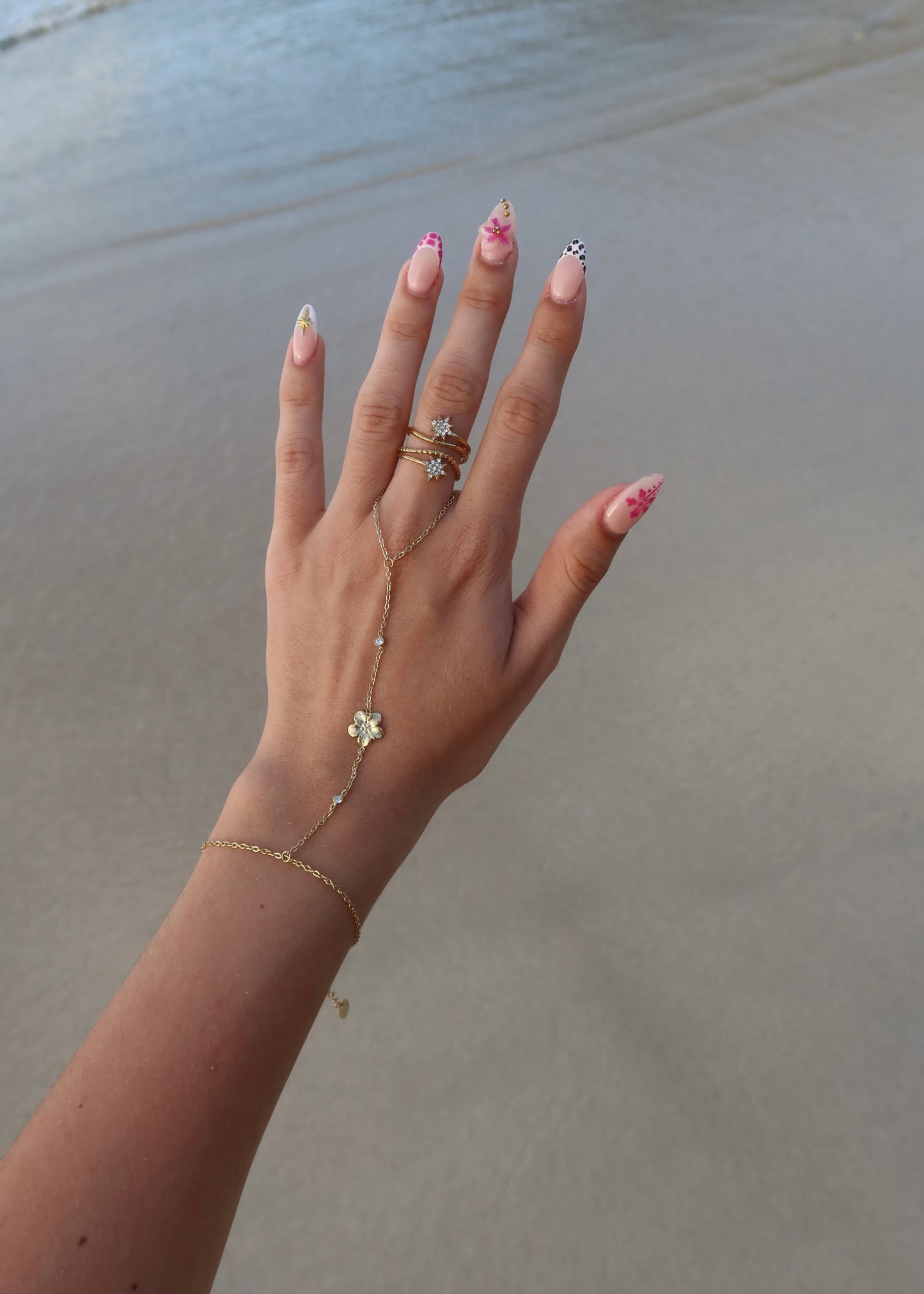 Chaîne de main Hibiscus